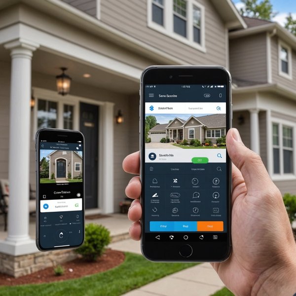 Comment utiliser un smartphone pour contrôler un système de sécurité domestique à distance ?